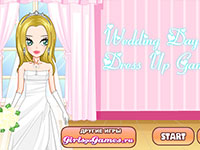 Гра Для дівчаток весільні одягалки і макіяж