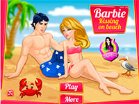 Гра Барбі: поцілунки на пляжі