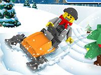 Гра Лего гонитва за викрадачем подарунків