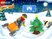 Гра Лего зимові гонки
