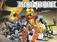Гра Лего бионикл атака