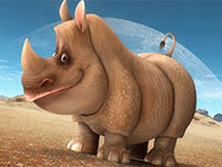 Гра Втримай носорога для хлопчиків
