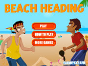 Гра Футбол головами на пляжі