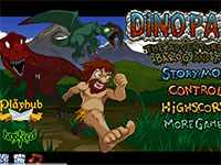 3д гра паркур з динозаврами