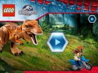 Гра Лего полювання на динозаврів