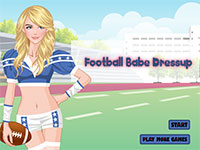Гра Спортивні одевалкі для дівчаток