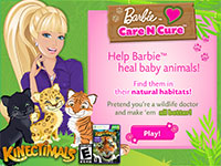 Гра Догляд за тваринами Барбі