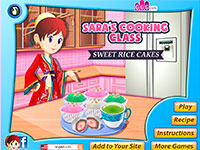 Гра Кухня Сари: рисові тістечка