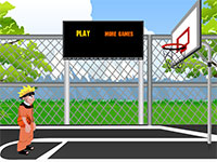 Гра Наруто грає в баскетбол