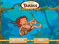 Гра Тарзан збирає кокоси