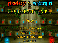 Гра Вогонь і вода в лісовому храмі