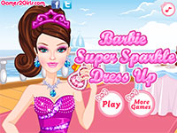 Гра Барбі Одевалки супер принцеса для дівчаток
