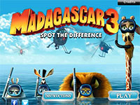 Гра Мадагаскар пошук відмінностей