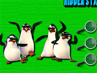 Гра Пінгвіни Мадагаскару пошук зірок