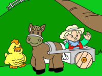 Гра Розмальовка конячка для дітей