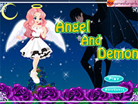 Гра Для дівчаток ангел і демон