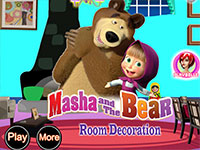 Гра Маша і Ведмідь декорація кімнати