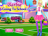 Гра Барбі шкільна мода