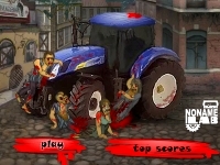 Гра Трактор проти зомбі