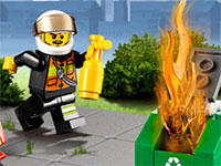 Гра Лего поліцейські і пожежники