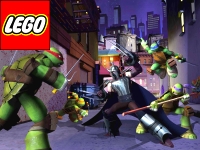 Гра Черепашки-ніндзя і Шредер в Лего 3д