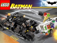 Гра Лего гонки з Бетманом