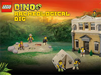 Гра Лего полювання на динозаврів 2
