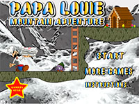 Гра Папа Луї 2 гірські пригоди