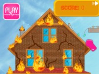 Гра Пожежники - будинок у вогні