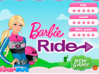 Гра Барбі на мотоциклі