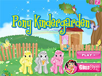 Гра Маленькі поні в дитячому саду