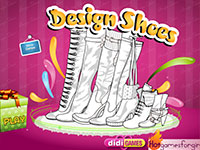 Гра Дизайн взуття для дівчаток