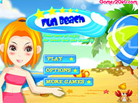 Гра Для дівчаток пляжний переполох