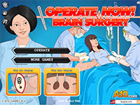 Гра Для дівчаток операція на мозок