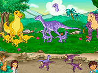 Гра Про парк Юрського періоду з динозаврами
