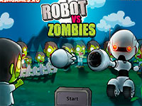 Гра Робот проти зомбі