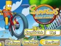 Гра Прикол Сімпсони на велосипедах