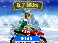 Гра Різдвяний ельф мотоцикліст
