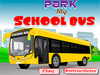 Гра Припаркуй шкільний автобус
