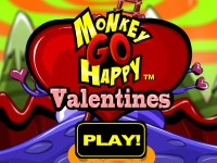 Гра Щаслива мавпочка і валентинки