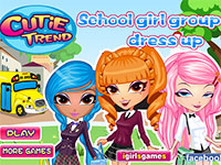 Гра Одягни дівчаток в школу
