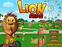 Гра Король лев на мотоциклі