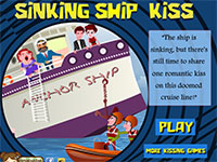 Гра Поцілунок на потопаючому кораблі